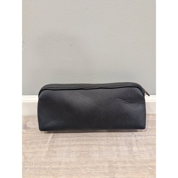 Kim Kardashian SKIMS WNBA Make Up Neoprene Black Bag Pouch Clutch Brand New - Picture 2 of 16